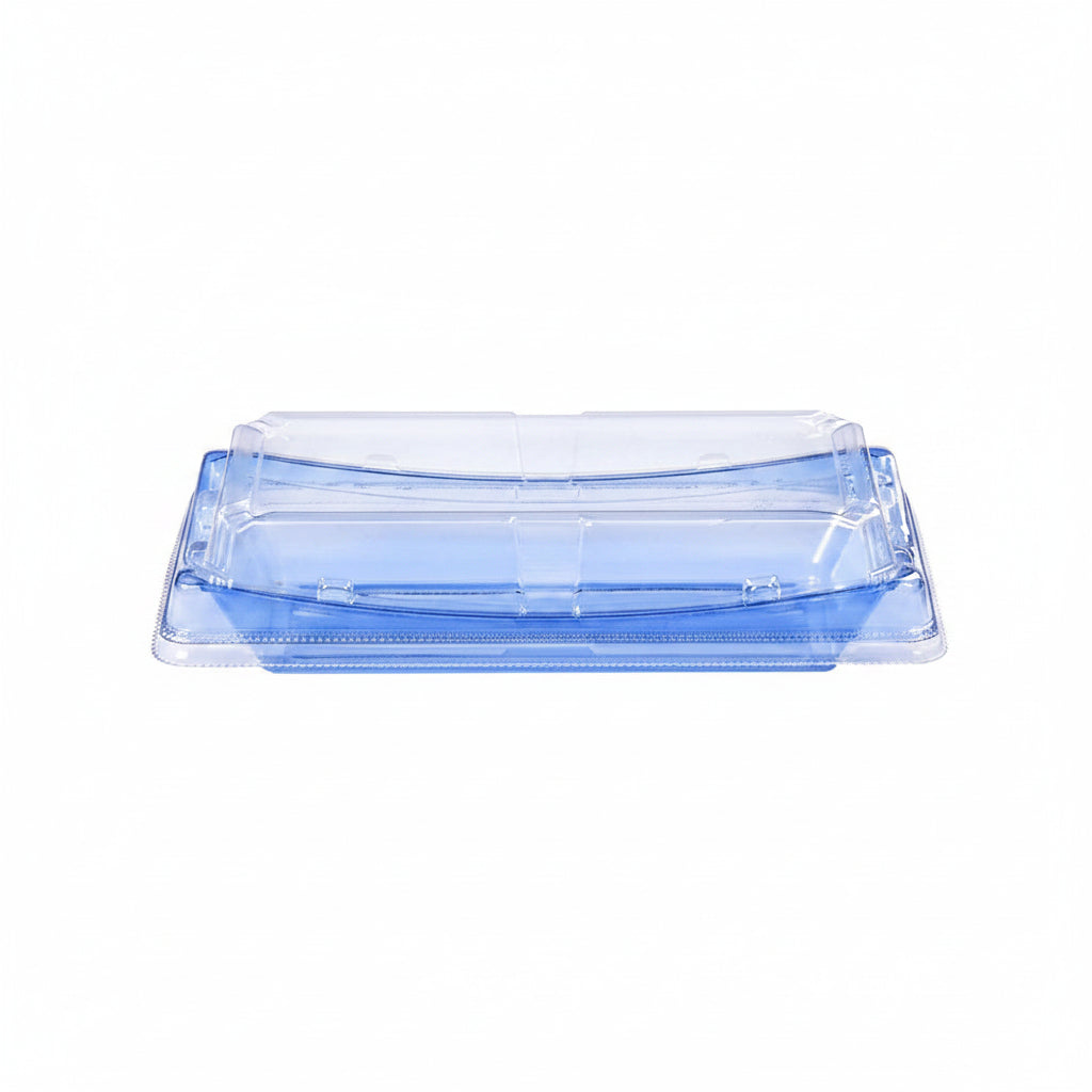 9.44"×4.56" Blue PET Sushi Container 360/Case
