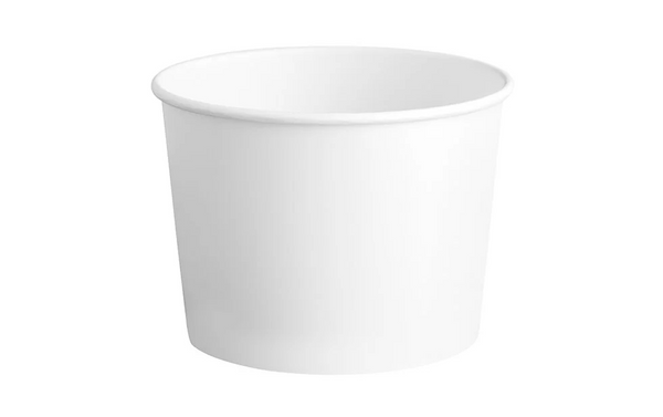 D5 - 12oz White Paper Soup Cup 1000pcs