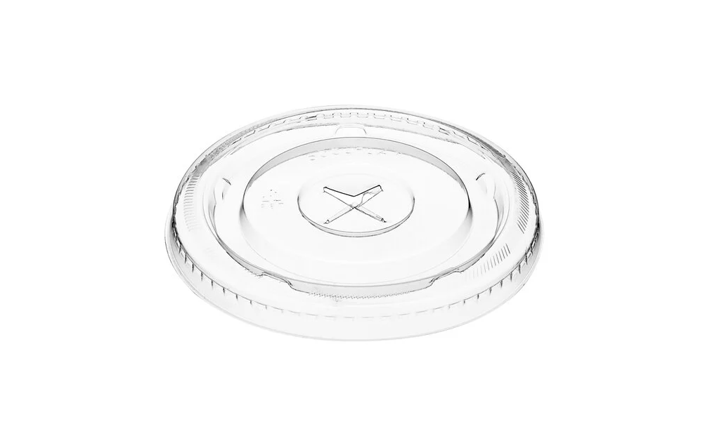 D4 - 12-24oz 98mm PET Cups Lid with Hole 1000pcs