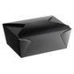 #4 BLACK PAPER TAKE-OUT BOX 8.5x6.25x3.5 160pcs