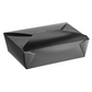 #3 BLACK PAPER TAKE-OUT BOX 8.5x6.25x2.5 200pcs