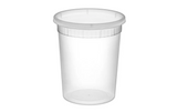 RL2-9 24oz Plastic Soup Cup with Lid 240PCS