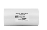 15x40x1000 White Butcher Bag