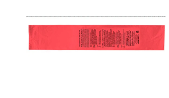 A5- 14x18 Red Meat Bags 9 Micro 2000pcs