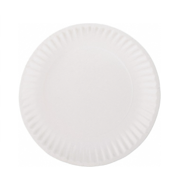 9" Three Leaf Paper Plate Heavy Duty 1000pcs