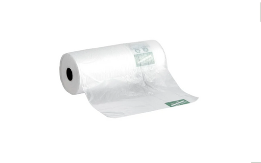 15x20 HDPE Clear Produce Bag 4/682/CS 8 Mic