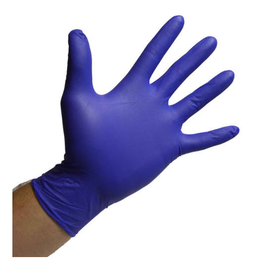 X-Large Nitrile Powder Free Gloves (Cobalt Blue) 10/1000