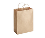 12x7x14 Twisted handle bag 300Pcs F1024