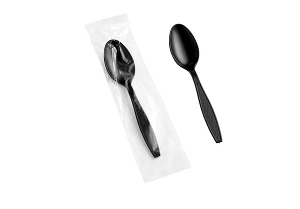 Black Wrapped Table Spoon 1000PCS