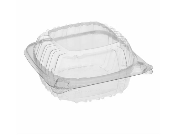B7- 5x5 Clear Hinged Container 500pcs