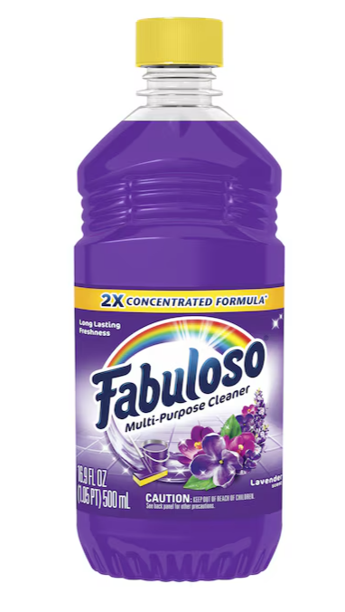 Fabuloso Multi-Surface All Purpose Floor Cleaner Lavender Scent 16.9 fl oz Bottle