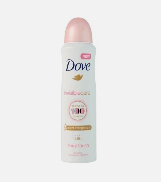 Dove Invisible Care Floral Touch Body Spray 250ml antiperspirant deodorant