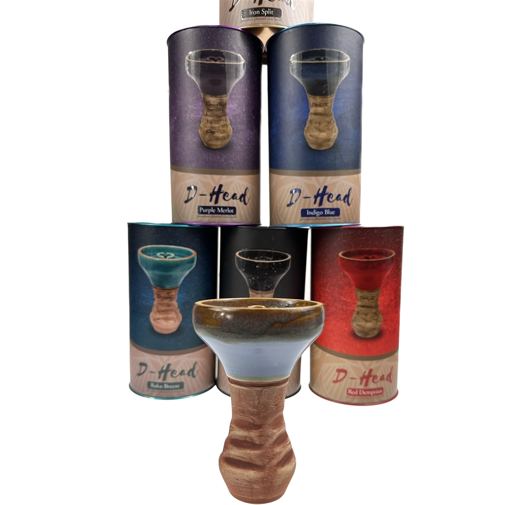Starbuzz D-Head Phunnel Clay Bowl (6 Colors)