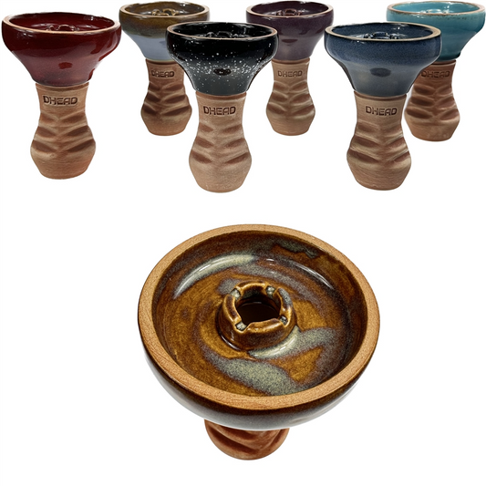 Starbuzz D-Head Phunnel Clay Bowl (6 Colors)