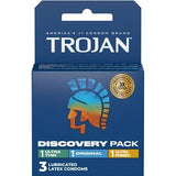 TROJAN CONDOM 3 CT PLEASURE PACK