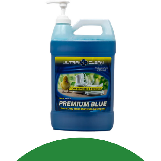 ULTRA CLEAN PREMUM BLUE Heavy Duty Hand Dishwash 1 GALLON x4/cs