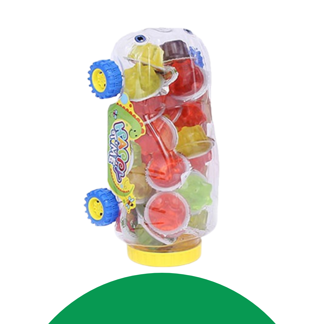 Yummy LOL Jelly car assorted fruits 6Jags x 39.50oz