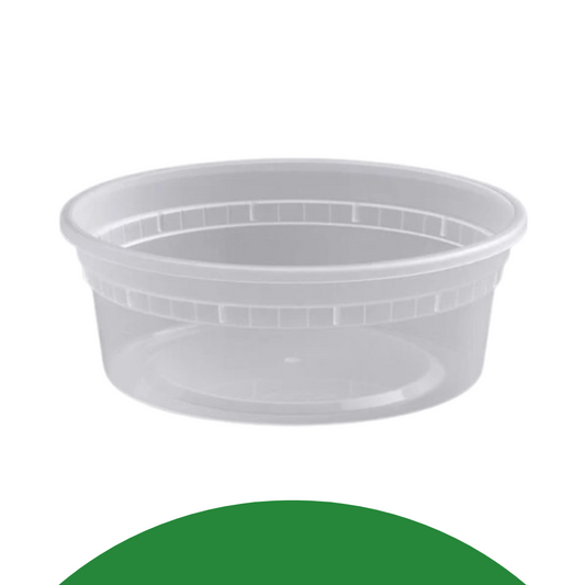 8 OZ DELI CONTAINERS POLYPROPYLENE