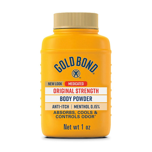 Gold Bond Medicated Original Strength Body Powder 1 Oz (24 pack)
