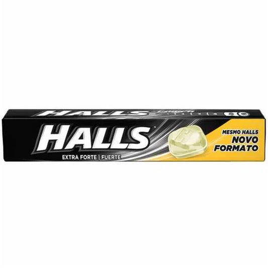 Halls Cough Drops 27.5 G Extra Strong Black (Brazil) (21 count)