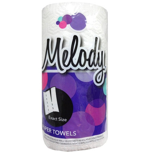 Melody Paper Twoel 120 Sheet 2 Ply (24 pack)