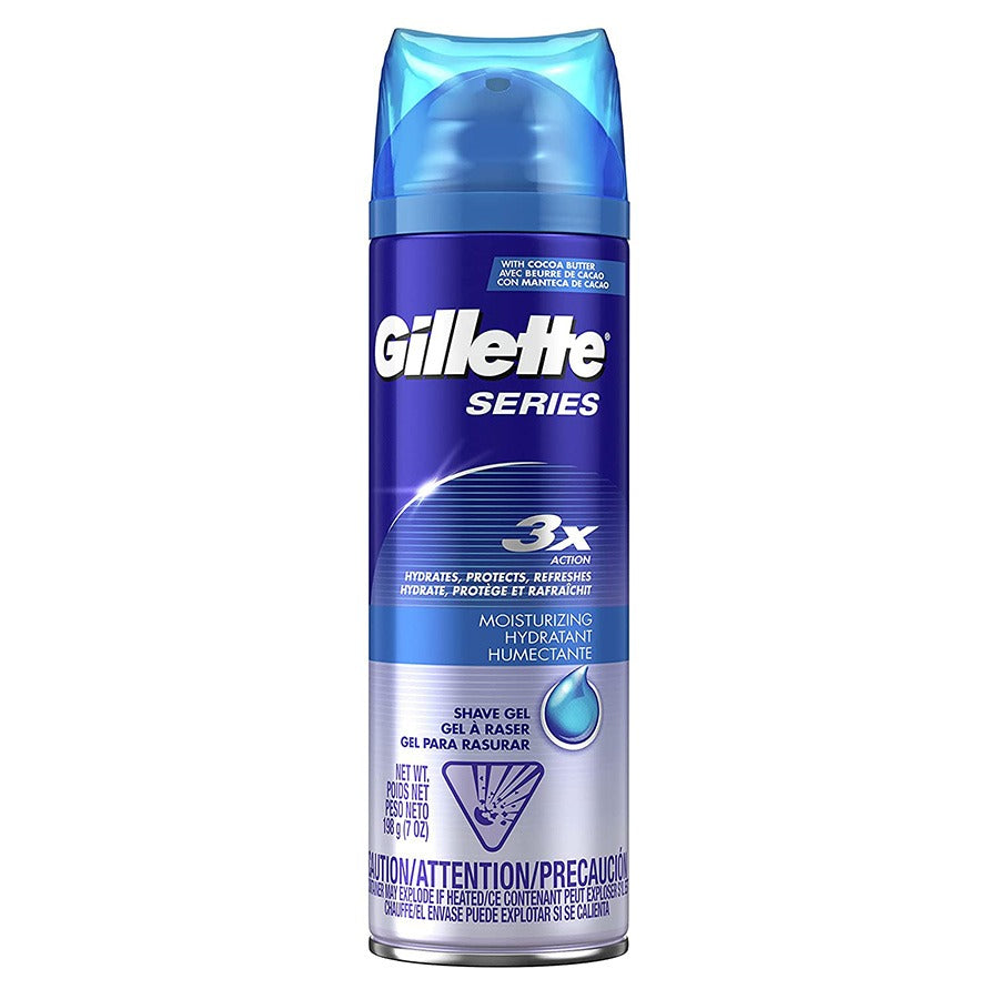 Gillette Shaving Gel 7 Oz Moisturizing With Coco Butter
