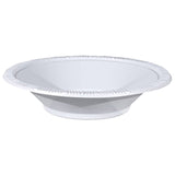 Dispozeit Plastic Bowl 7 in 50 Ct White