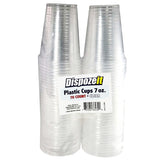 Dispozeit Plastic Cup 70 Ct 7oz Clear