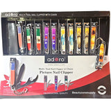 Adoro Multi-tool Nail Clipper 1 Ct With Chain and Picture