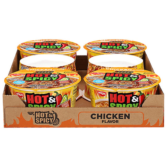Nissin Cup Noodles 3.32 Oz Hot & Spicy Chicken Flavour