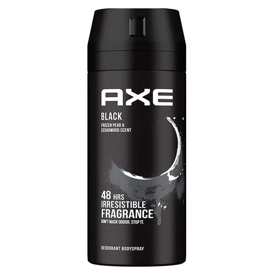 Axe Deodorant Spray (Sa) 150 Ml Black (6 count)