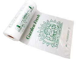 (907) HD FLAT CLEAT BAGS ON ROLL 12"X17" 13MIC printed 5 a day green coloe 500pcs/roll 4rolls/ctn