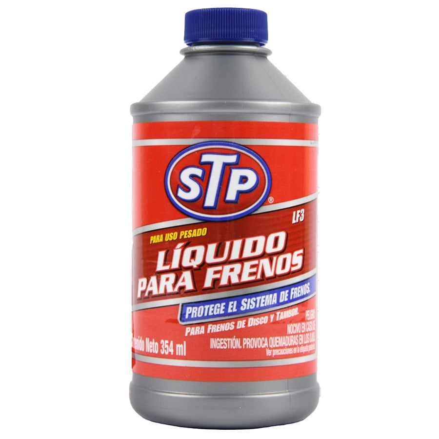 Stp Additives 354 Ml Brake Fluid Dot 3 (Spanish) ( 12 pack)