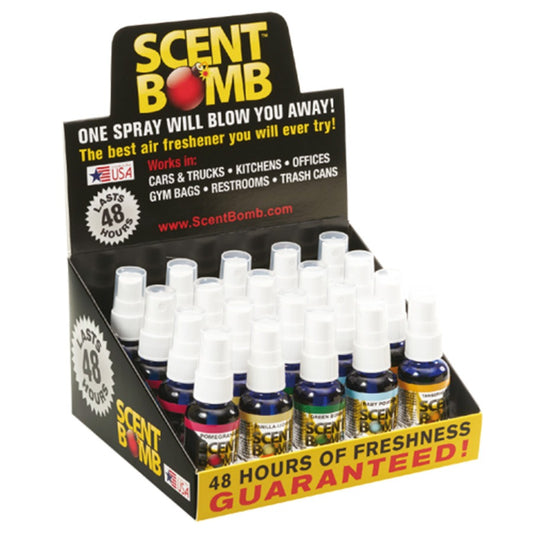 Scent Bomb Air Fresheners 1 Oz Type 2 Assorted (20 Count)