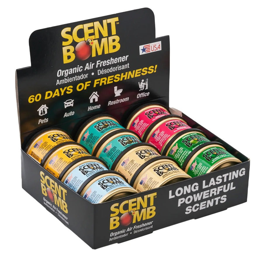 Scent Bomb Can Air Fresheners 1 Ct (12 Count)