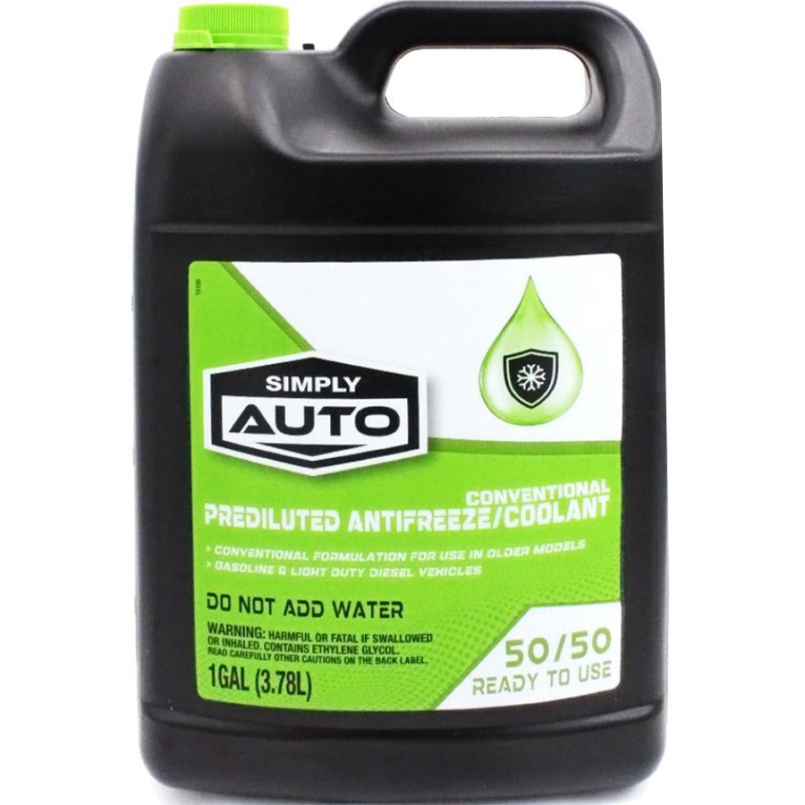 Simply Auto Coolant/anti Freeze Green 50/50 (6 Pack)