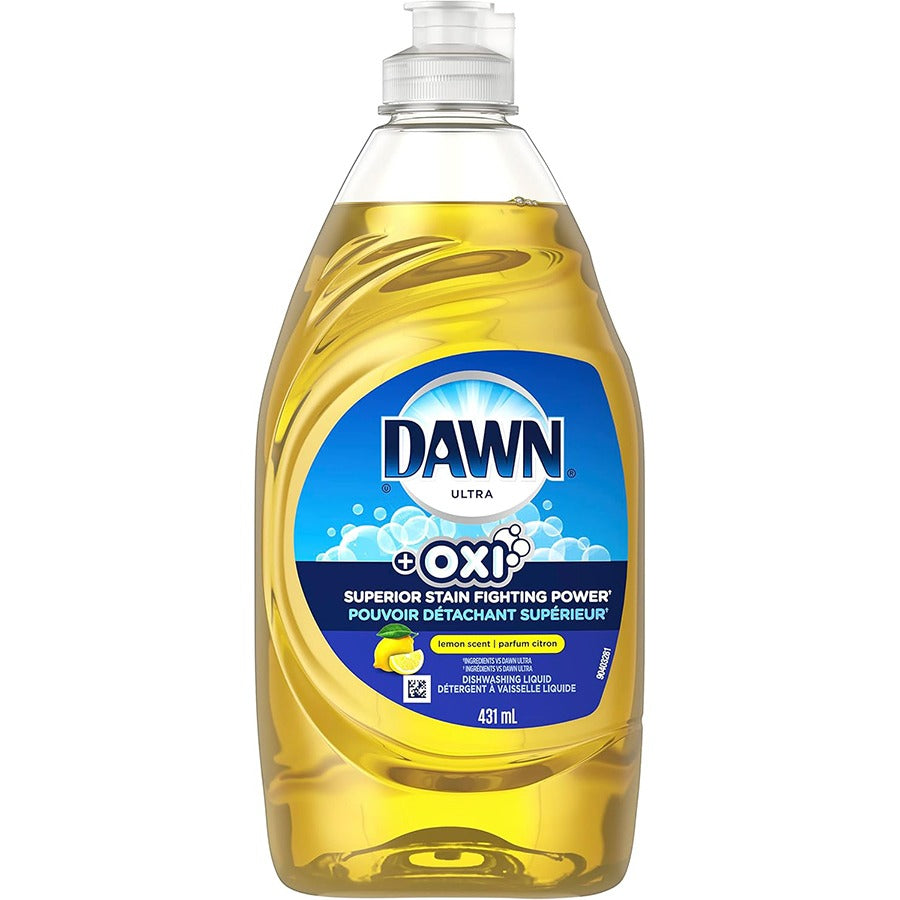 Dawn Dishwash Liquid 431 Ml Lemon + Oxi ( 10 pack)