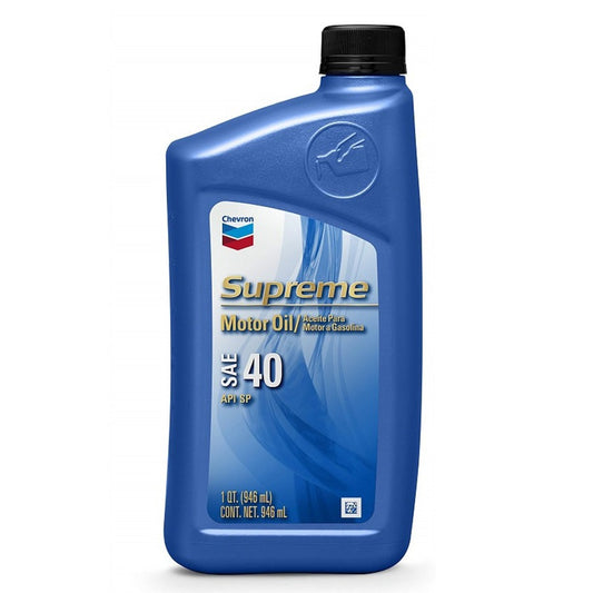 Chevron 1 Qt Supreme Sae40 ( 6 pack)