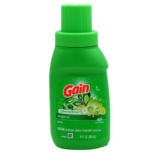Gain Liquid Detergent 10 Oz Original ( 12 pack)