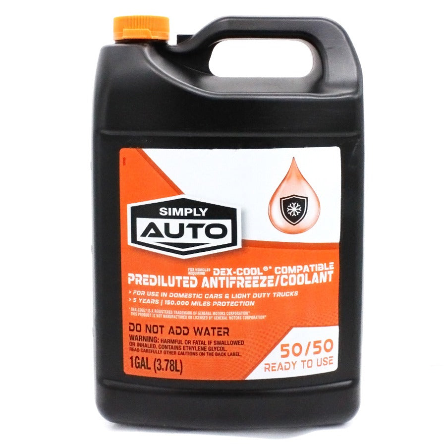 Simply Auto Pre-diluted Dexcool Compatible Antifreeze 1 Gl ( 3 pack)