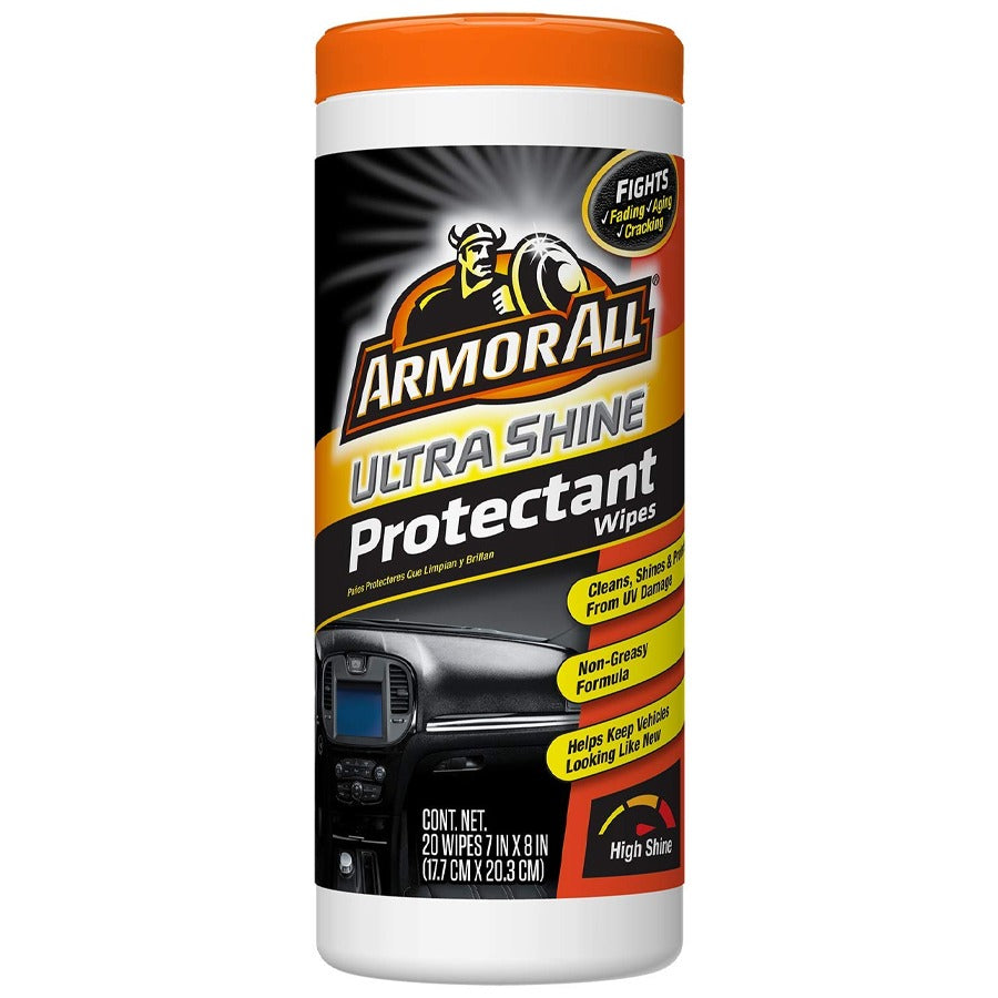 Armor All Protectant Wipes 25 Ct Ultra Shine (6 Pack)