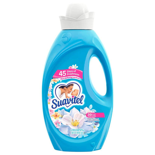 Suavitel Fabric Softener 46 Oz Field Flowers ( 6 pack)