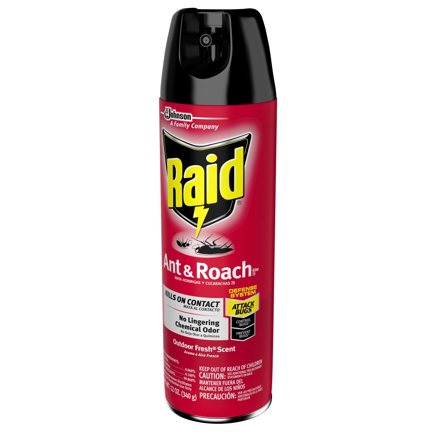 Raid Ant & Roach Killer 12 Oz Outdoor Fresh ( 12 pack)