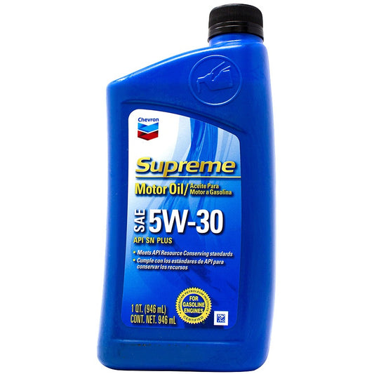 Chevron Supreme 1 Qt 5w-30 ( 12 pack)