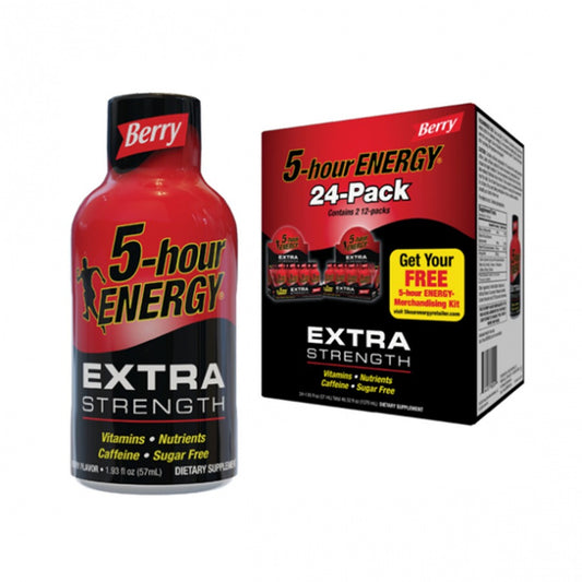 5 Hour Energy 1.93 Oz Extra Berry (12 count)