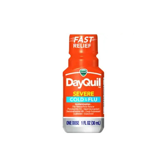 Dayquil Cold & Flu 1 Oz One Dose Severe (12 count)