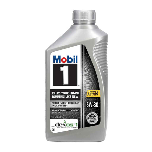 Mobil 1 Full Synthetic 5W-30 motor oil 6 pack carton advanced engine protection