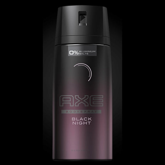 Axe Deodorant Spray 150 Ml (Arg) Black Night (12 pack)