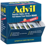 Advil Pain Releif 2 Ct Tablet Dispenser Box ( 1 pack 50ct)
