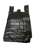 (9-3)1/10 BLACK LDPE THANK YOU 300PCS/CS